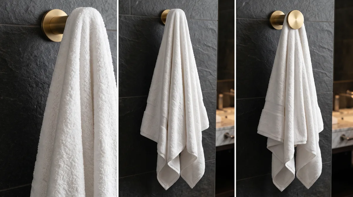 Otel Banyo Havlusu 70x140 cm 450 gr Beyaz ürün görseli