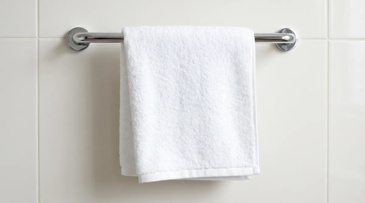 Otel Banyo Havlusu 70x140 cm 500 gr Optik Beyaz ürün görseli