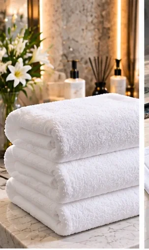 Otel Banyo Havlusu 90x150 cm 1000 gr Ring İplik %100 Pamuk ürün görseli