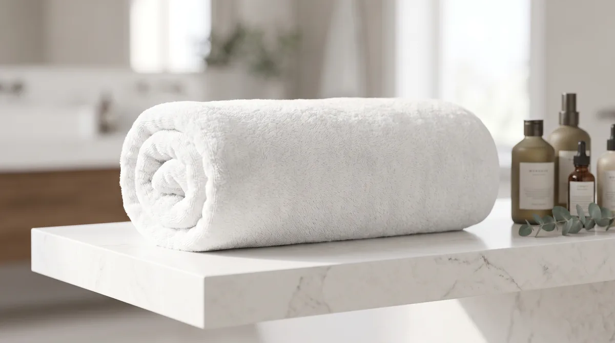 Otel Banyo Havlusu 90x150 cm 600 gr Beyaz ürün görseli