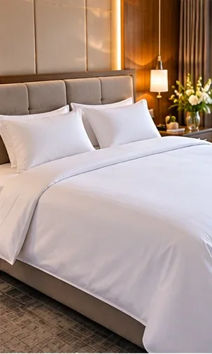 Otel Çift Kişilik Nevresim 200x220 cm 63 Tel %100 Pamuk ürün görseli