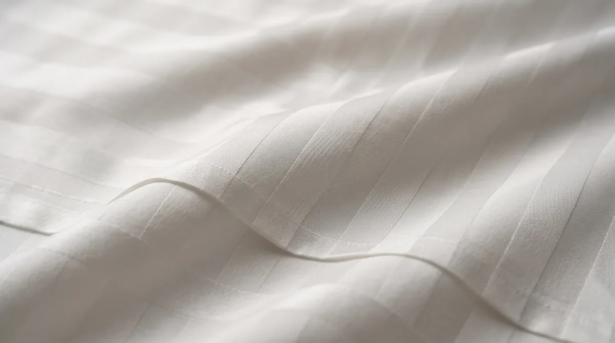 Otel Tek Kişilik Çarşaf 160x240 cm 83 Tel Çizgili Pamuk-Polyester ürün görseli